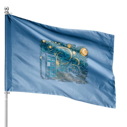 Starry Gallifrey - Doctor Who - House Flags