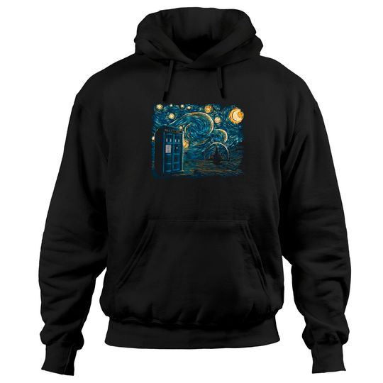 Starry Gallifrey - Doctor Who - Hoodies