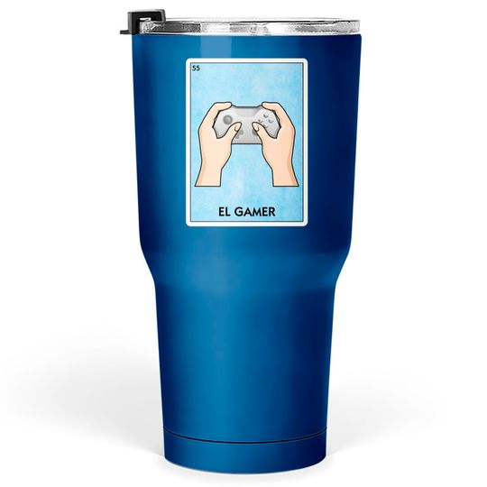 Discover El Gamer Mexican Loteria Bingo - Funny Video Game Player Playing - El Gamer - Tumblers 30 oz