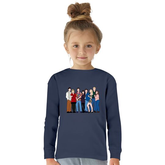 BH90210 - Beverly Hills 90210 -  Kids Long Sleeve T-Shirts