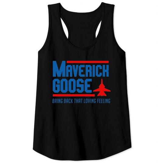 Discover Maverick Goose Tank Tops