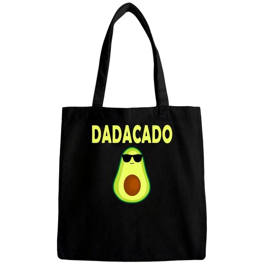 Dadacado Funny Avocado Dad Father's Day Daddy Men Bags