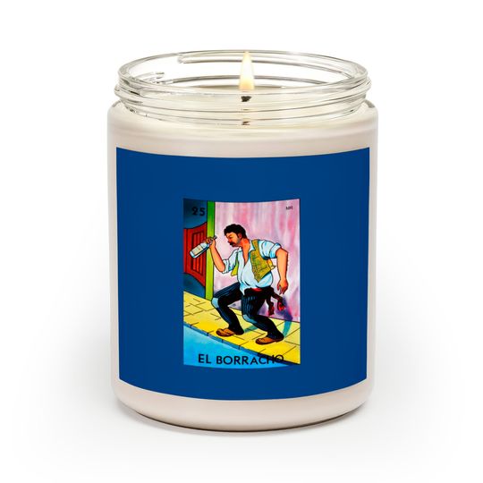 El Borracho Loteria Mexicana - Loteria - Scented Candles