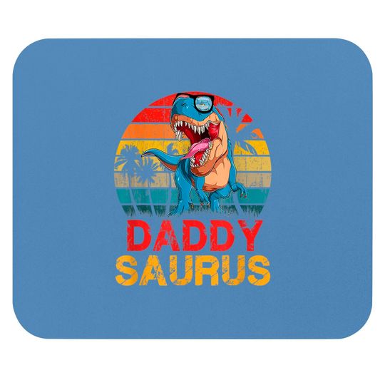 Discover Daddysaurus Mouse Pad Daddy Saurus Rex Gift For Dad Mouse Pads