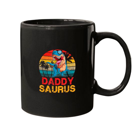 Discover Daddysaurus Mug Daddy Saurus Rex Gift For Dad Mugs