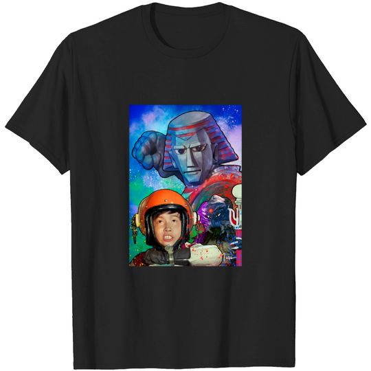 Discover Johnny Sokko and his Flying Robot - Nesshead - T-Shirt
