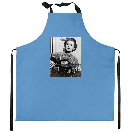 Discover This Machine Kill - Woody Guthrie - Kitchen Aprons