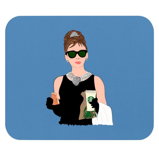 Discover Breakfast at Starbucks - Breakfast At Tiffanys - Mouse Pads
