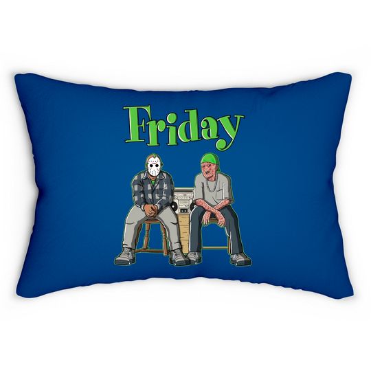 Friday Unisex Lumbar Pillows Match Jordan 5 Retro Green Bean