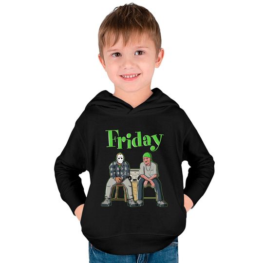 Friday Unisex Kids Pullover Hoodies Match Jordan 5 Retro Green Bean