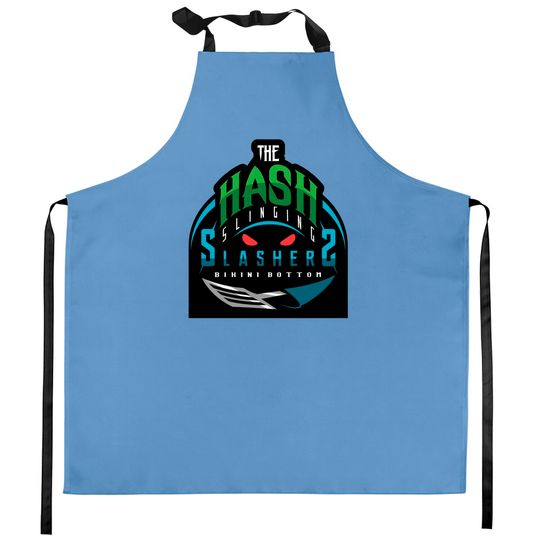 Discover The Hash Slinging Slashers/Sports Logo - Hash Slinging Slasher - Kitchen Aprons