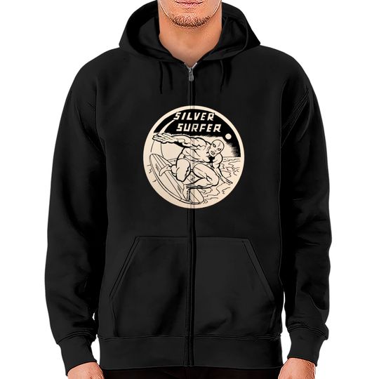 Silver Surfer - rare! - Silver Surfer - Zip Hoodies