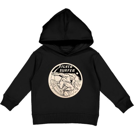 Silver Surfer - rare! - Silver Surfer - Kids Pullover Hoodies
