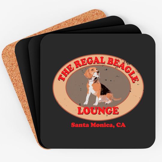 Discover The Regal Beagle - Threes Company - Coasters