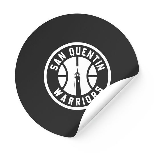 San Quentin Warriors Stickers Bob Myers