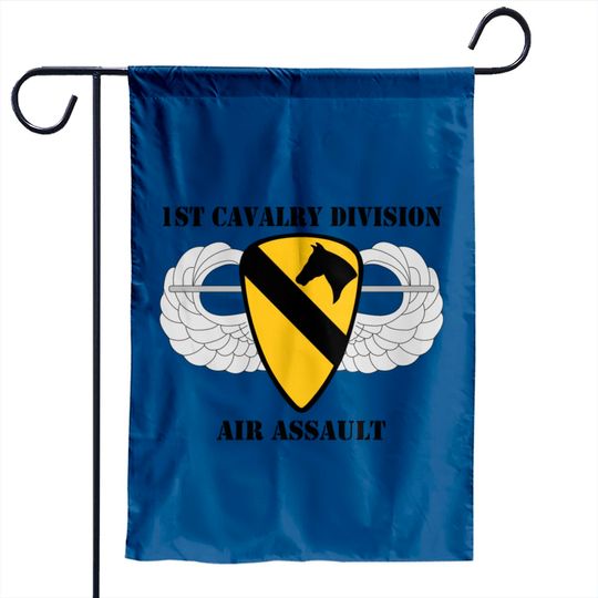 1st Cavalry Division Air Assault W/Text Garden Flags