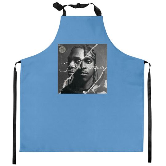 Pusha T Kitchen Aprons |&nbsp;Daytona Album Cover | Hip Hop Clothing |&nbsp;Hip Hop Kitchen Apron