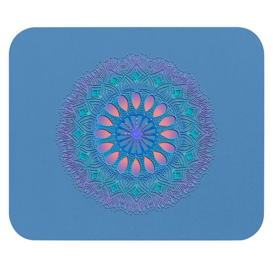 Mandala doodle0009 - Mandala - Mouse Pads