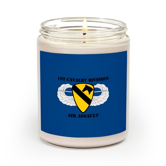 1st Cavalry Division Air Assault W/Text Scented Candles