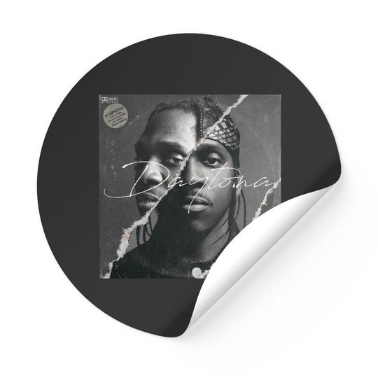 Discover Pusha T Stickers | Daytona Album Cover | Hip Hop Clothing | Hip Hop Sticker