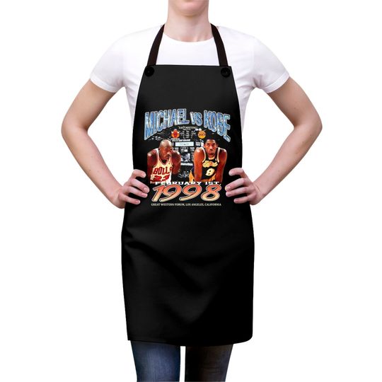 Legend Kobe Bryant x Michael Jordan Vintage Aprons