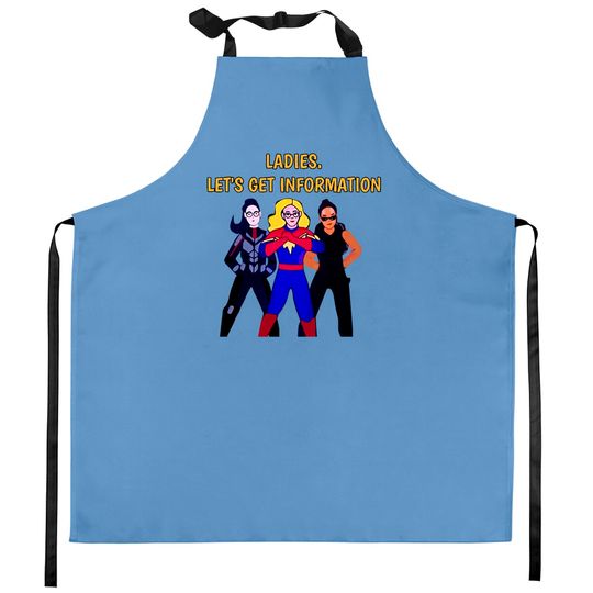 Ladies Lets Get Information Ms Marvel Kitchen Aprons