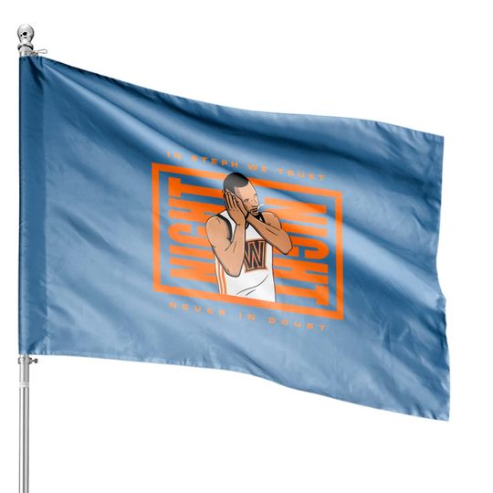 Discover In Steph We Trust Never In Doubt House Flags, Curry Night Night House Flags, Night Night House Flag