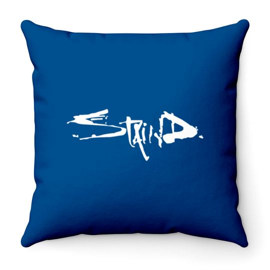 STAIND new black Throw Pillows