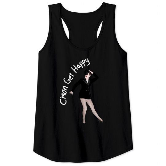C'mon Get Happy - Judy Garland - Tank Tops