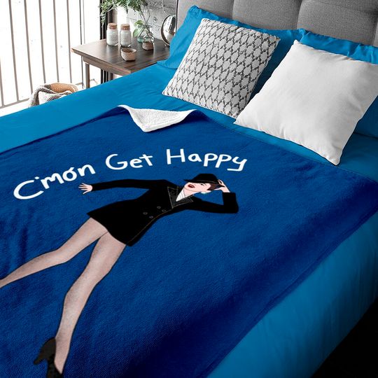 C'mon Get Happy - Judy Garland - Baby Blankets