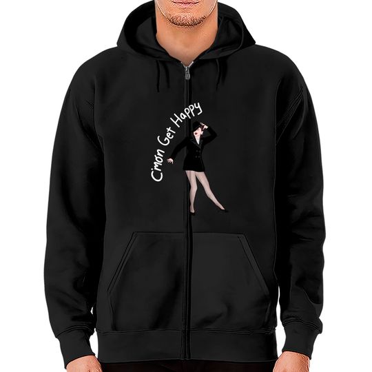 C'mon Get Happy - Judy Garland - Zip Hoodies