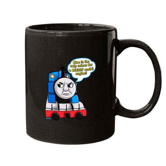 "Blue is the only colour" Thomas - Thomas Tank Engine - Mugs