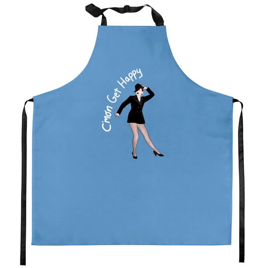 C'mon Get Happy - Judy Garland - Kitchen Aprons