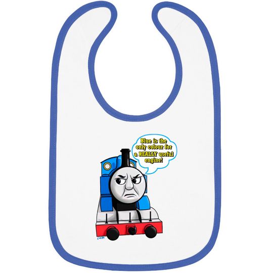 Discover "Blue is the only colour" Thomas - Thomas Tank Engine - Bibs