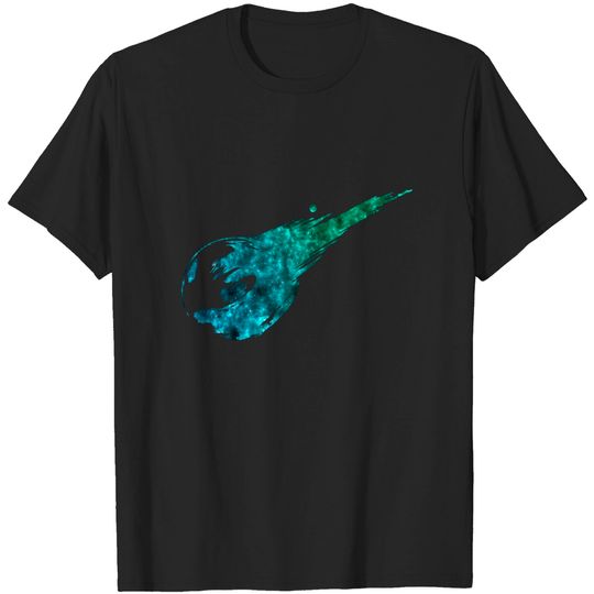 Final Fantasy 7 - Meteor Logo (Galaxy Design) - Final Fantasy 7 Remake - T-Shirt