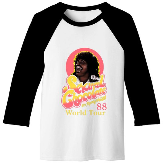 RANDY WATSON - SEXUAL CHOCOLATE 88 WORLD TOUR Classic Baseball Tees