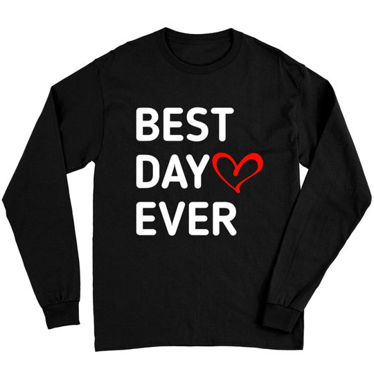 Best Day Ever Shirt, Disney Family Long Sleeves, Disney