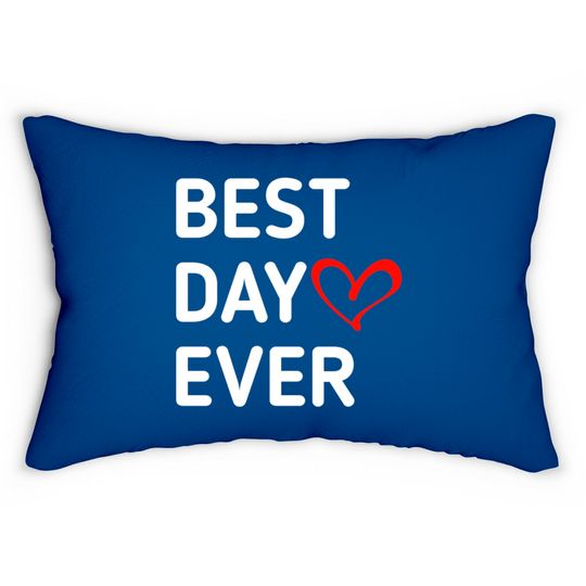 Best Day Ever Lumbar Pillow, Disney Family Lumbar Pillows, Disney