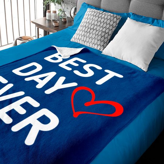 Best Day Ever Baby Blanket, Disney Family Baby Blankets, Disney