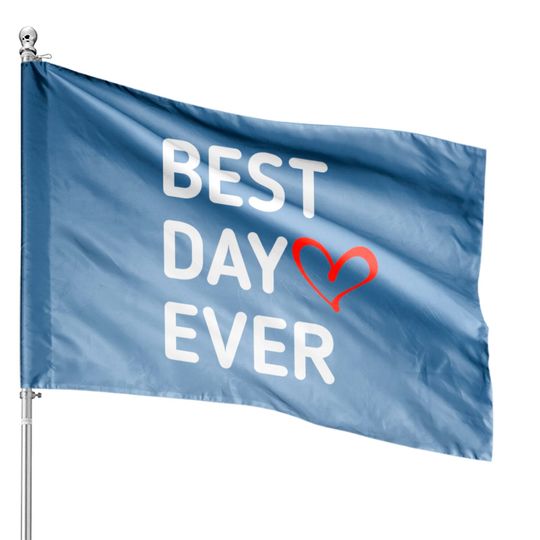 Best Day Ever House Flag, Disney Family House Flags, Disney