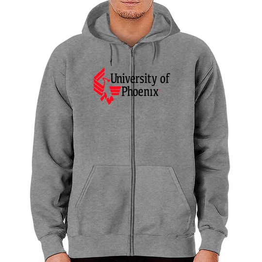 University Of Phoenix Zip Hoodies