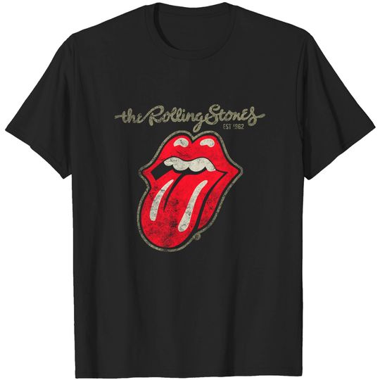 Discover The Rolling Stones Unisex Tee: Plastered Tongue