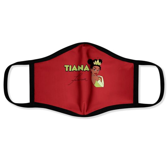 Princess Tiana Face Masks, Disney Princess Face Masks, Best Friend Face Masks