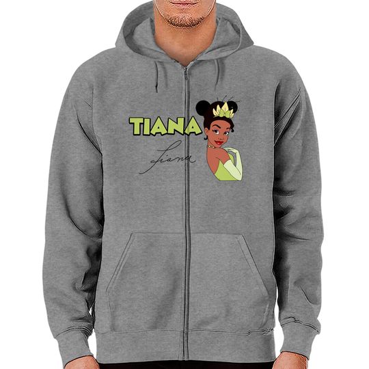 Princess Tiana Zip Hoodies, Disney Princess Zip Hoodies, Best Friend Zip Hoodies