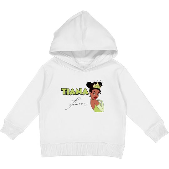 Princess Tiana Kids Pullover Hoodies, Disney Princess Kids Pullover Hoodies, Best Friend Kids Pullover Hoodies