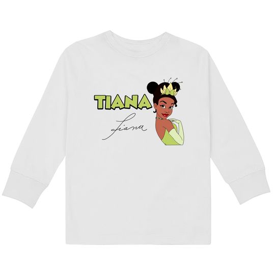 Discover Princess Tiana  Kids Long Sleeve T-Shirts, Disney Princess  Kids Long Sleeve T-Shirts, Best Friend  Kids Long Sleeve T-Shirts