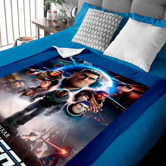 Lightyear 2022 Baby Blankets, Buzz Lightyear Baby Blankets