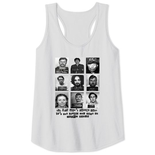 Serial killer collage Tank Tops