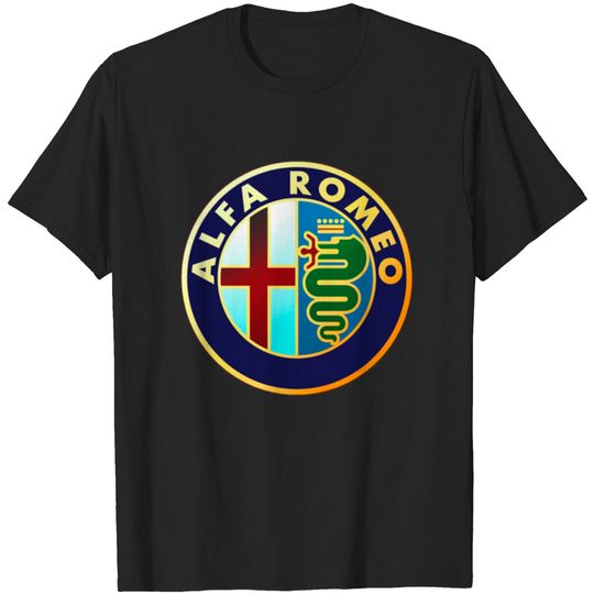 Alfa Romeo - Classic Car Logos T-shirt