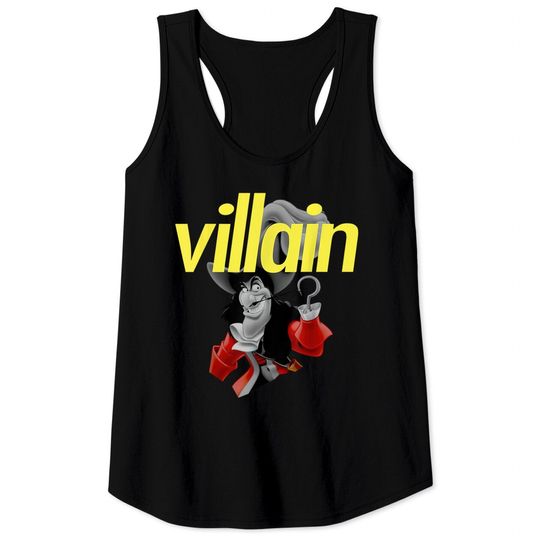 Discover Disney Captain Hook Villain Tank Tops, Disney Characters Shirt, Matching Shirt, Disney World Shirt, Disneyland Shirt